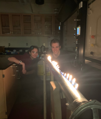 During a Chemistry Lab for Experimental Physics, Andrew and Sophie studied the Rubens tube. They ...
